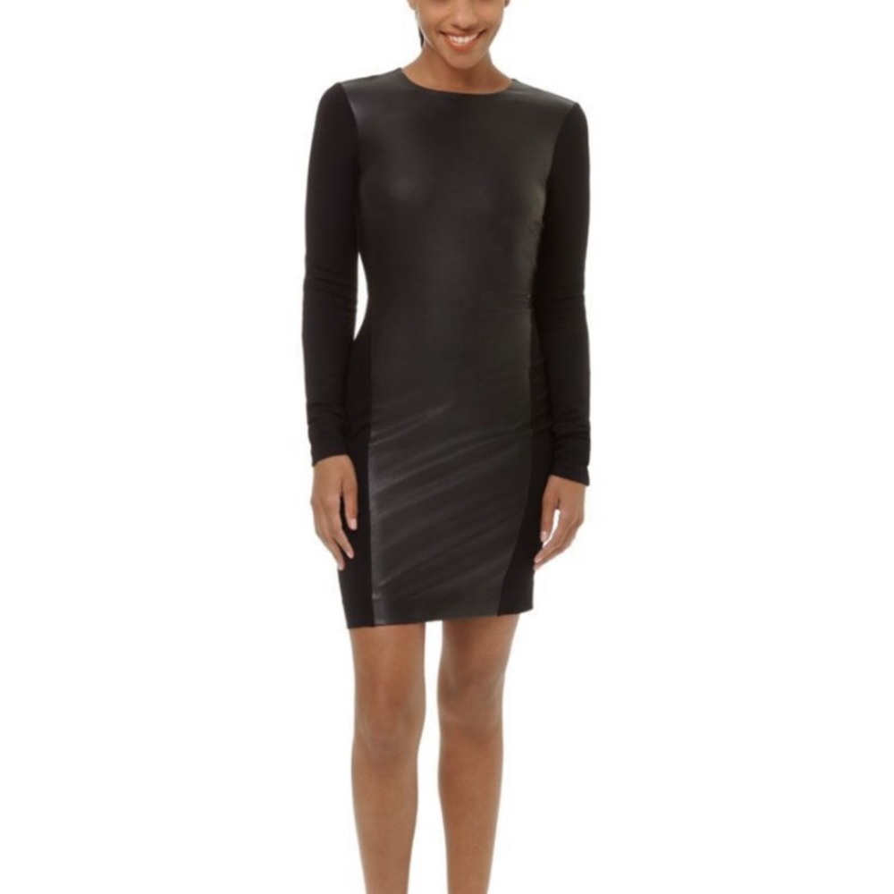 Wilfred Pleather Bodycon Dress